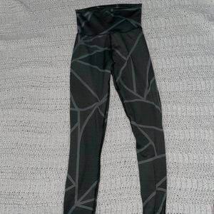 Dark green Adidas work out leggings
